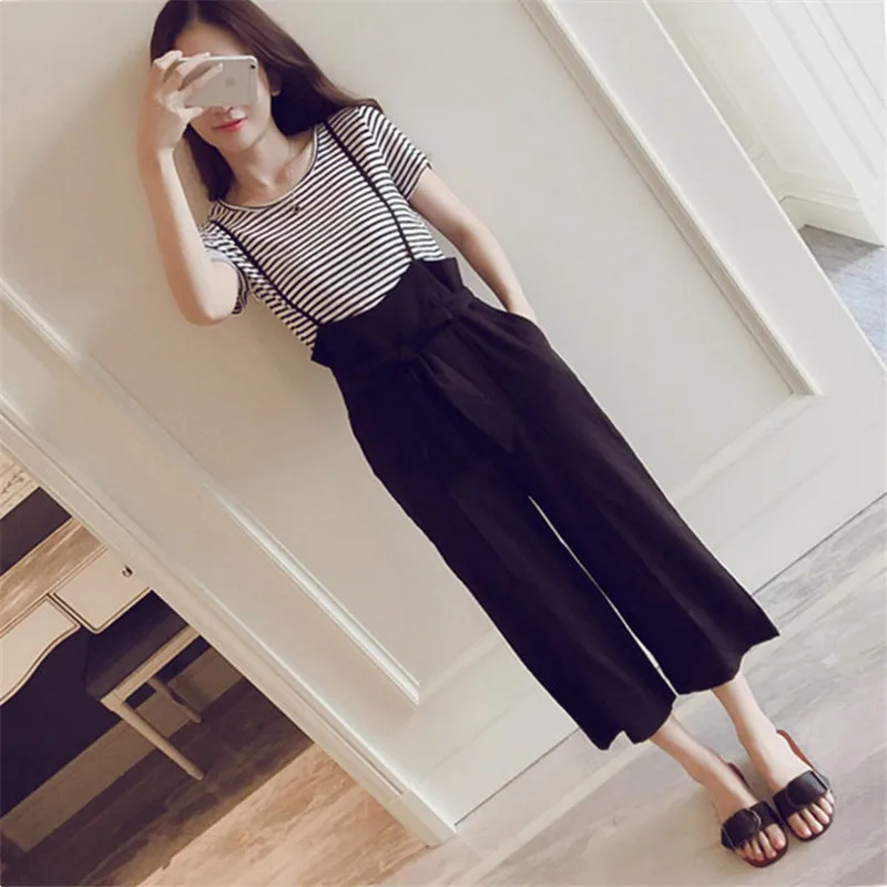 2 Piece Sets Womens Outfits / Pants Set / Womens Sets 2019 Cotton Blends O-Neck Black Womens Clothing Korea Fashion students
2 Piece Sets Womens Outfits / Pants Set / Womens Sets 2019 Cotton Blends O-Neck Black Womens Clothing Korea Fashion students