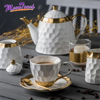 Ceramic Snack Pot Fresh Tea Can Gold Nordic Minimalism Creative Coffee Beans Storage Matte Surface Coffee Container Coffee Suit
Ceramic Snack Pot Fresh Tea Can Gold Nordic Minimalism Creative Coffee Beans Storage Matte Surface Coffee Container Coffee Suit