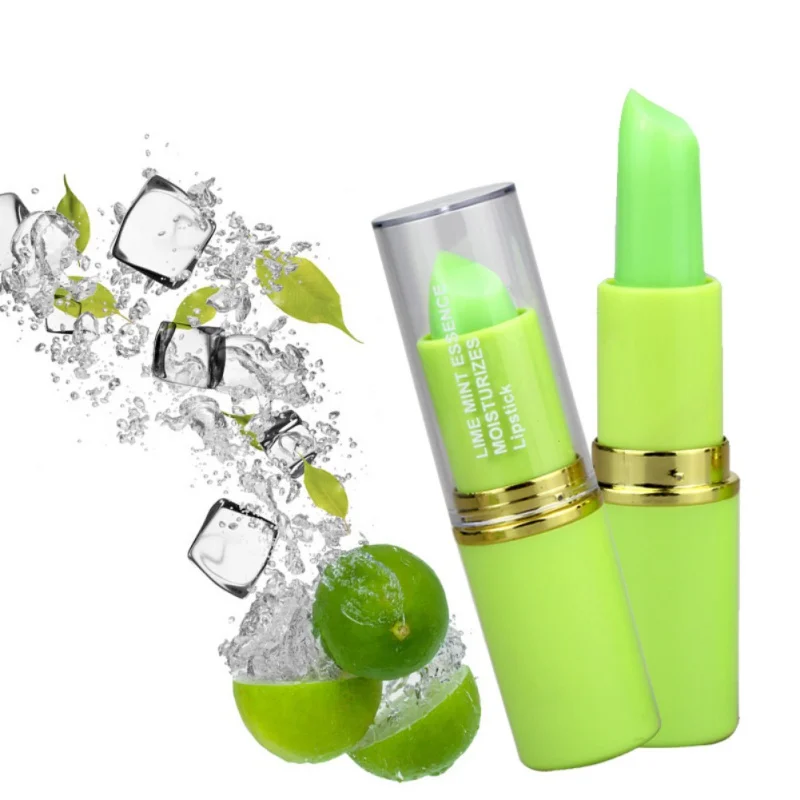 New Iced Lemon Mint Lipstick Long Lasting Moisturizer Waterproof Makeup Nutritious Temperature Change Color Lipstick Lips
New Iced Lemon Mint Lipstick Long Lasting Moisturizer Waterproof Makeup Nutritious Temperature Change Color Lipstick Lips