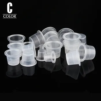100pcs/lot Plastic Tattoo Ink Cup Pot Supply Permanent Makeup Eyebrow Tattooing Pigment Container Cap Disposable Accessories
100pcs/lot Plastic Tattoo Ink Cup Pot Supply Permanent Makeup Eyebrow Tattooing Pigment Container Cap Disposable Accessories
