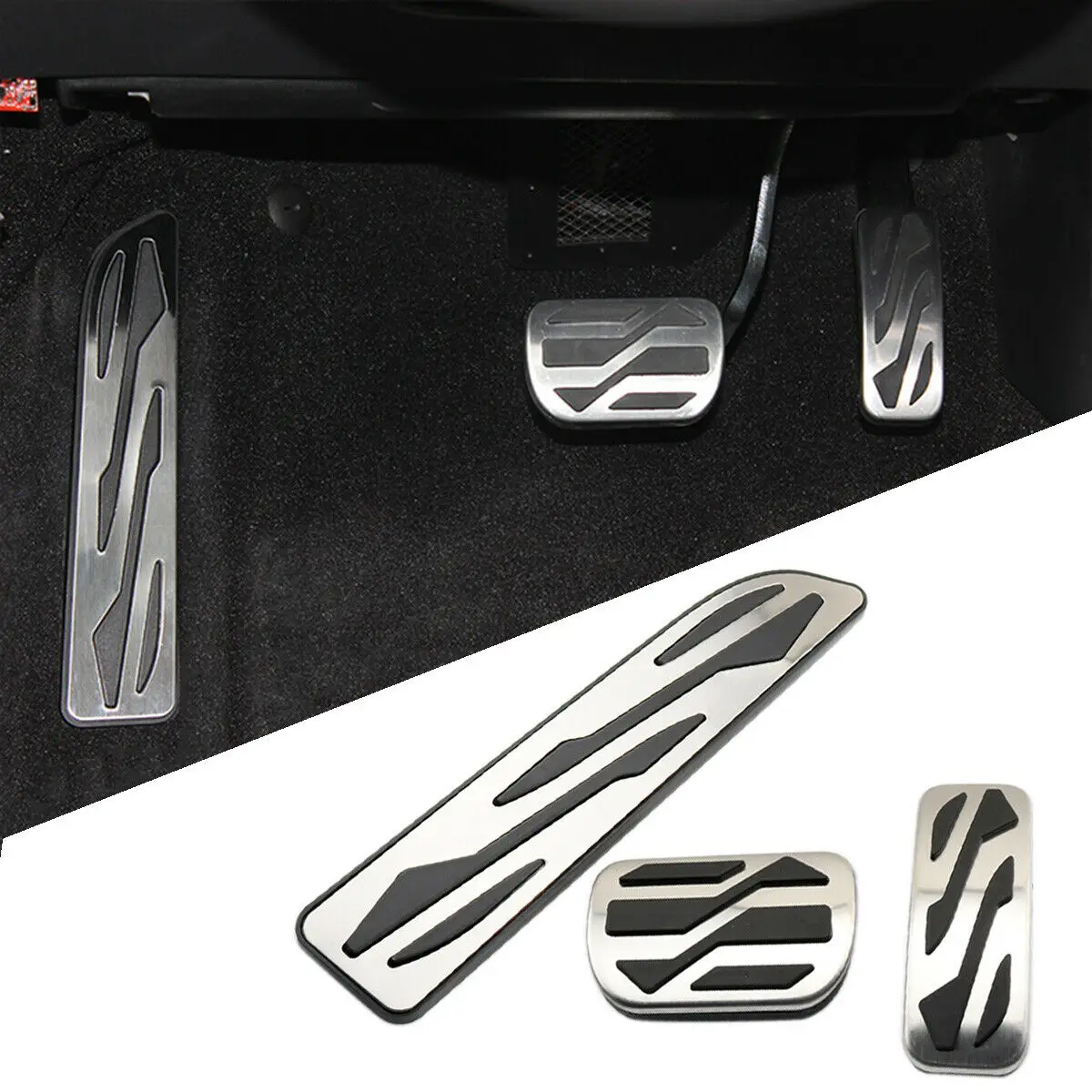Steel No Drill AT Gas Fuel Brake Footrest Pedal Cover Fit For Ford Mondeo Fusion MK4 Lincoln MKZ 2014 2015 2016 2017 2018
Steel No Drill AT Gas Fuel Brake Footrest Pedal Cover Fit For Ford Mondeo Fusion MK4 Lincoln MKZ 2014 2015 2016 2017 2018