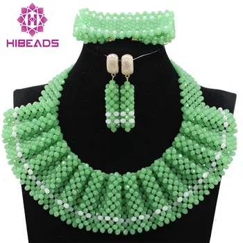 Unique African Crystal Bib Statement Necklace Set Wedding Party Beads Jewelry New Free Shipping QW989
Unique African Crystal Bib Statement Necklace Set Wedding Party Beads Jewelry New Free Shipping QW989