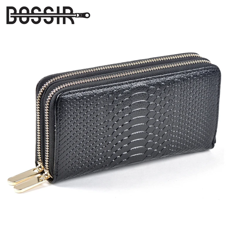 Double Zipper Women Wallets Fashion Style Cow Split Leather Wallet Crocodile Alligator Pattern Long Purse Wallet Women carteira
Double Zipper Women Wallets Fashion Style Cow Split Leather Wallet Crocodile Alligator Pattern Long Purse Wallet Women carteira
