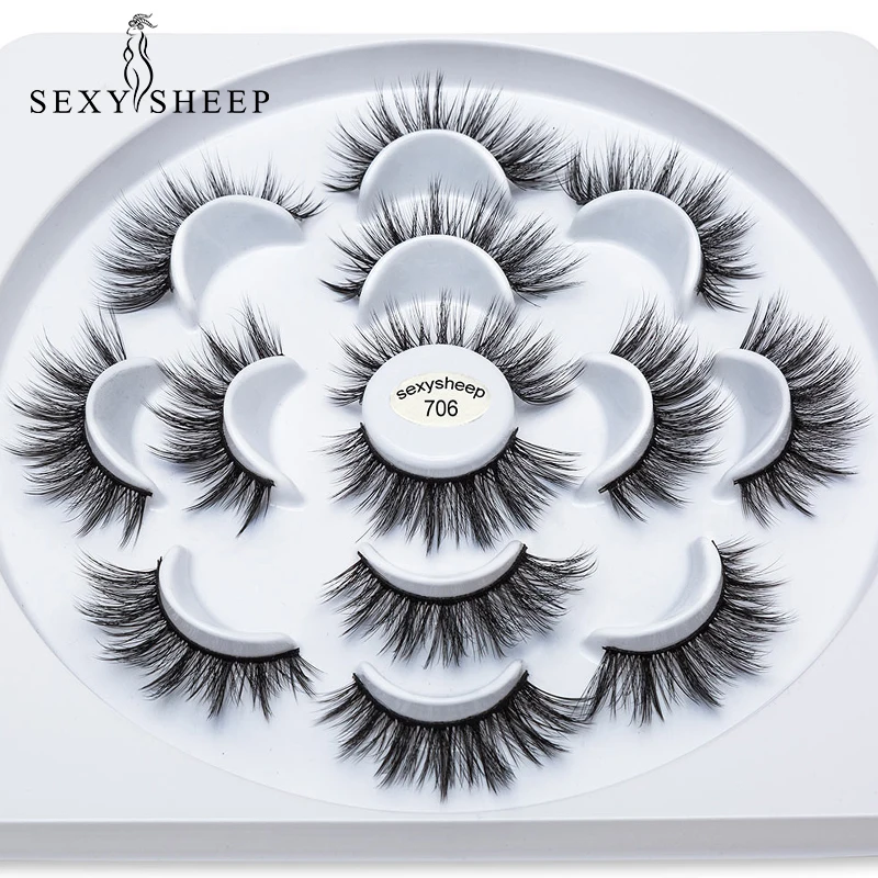 SEXYSHEEP 2/3/7pairs 15-25mm Faux 3D Mink Lashes Natural Long False Eyelashes Dramatic Fake Lashes Makeup Extension Eyelashes
SEXYSHEEP 2/3/7pairs 15-25mm Faux 3D Mink Lashes Natural Long False Eyelashes Dramatic Fake Lashes Makeup Extension Eyelashes