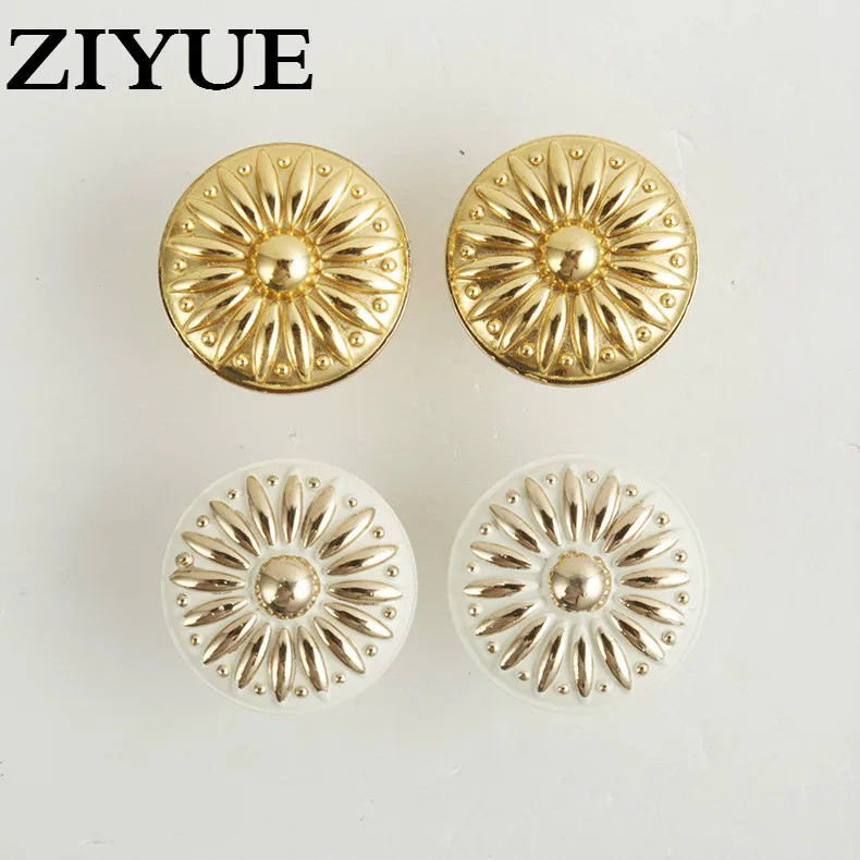 2PCS/LOT Free Shipping Gold Single Handle Round Zinc Alloy Door European Style Drawer Furniture Hardware Accessories
2PCS/LOT Free Shipping Gold Single Handle Round Zinc Alloy Door European Style Drawer Furniture Hardware Accessories