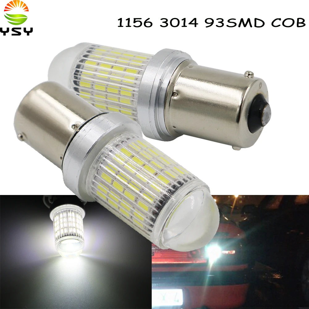 YSY 50X NEW Super brights P21W 1156 BA15S 93 SMD 3014 LED car Auto Tail Side Indicator Lamp Brake parking Lights Bulb DC12V
YSY 50X NEW Super brights P21W 1156 BA15S 93 SMD 3014 LED car Auto Tail Side Indicator Lamp Brake parking Lights Bulb DC12V