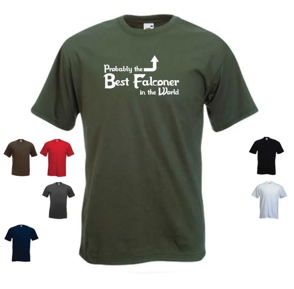 T Shirts Fashion 2019 'Probably the Best Falconer in the World' Funny Falconry Birthday Men's T-shirt
T Shirts Fashion 2019 'Probably the Best Falconer in the World' Funny Falconry Birthday Men's T-shirt