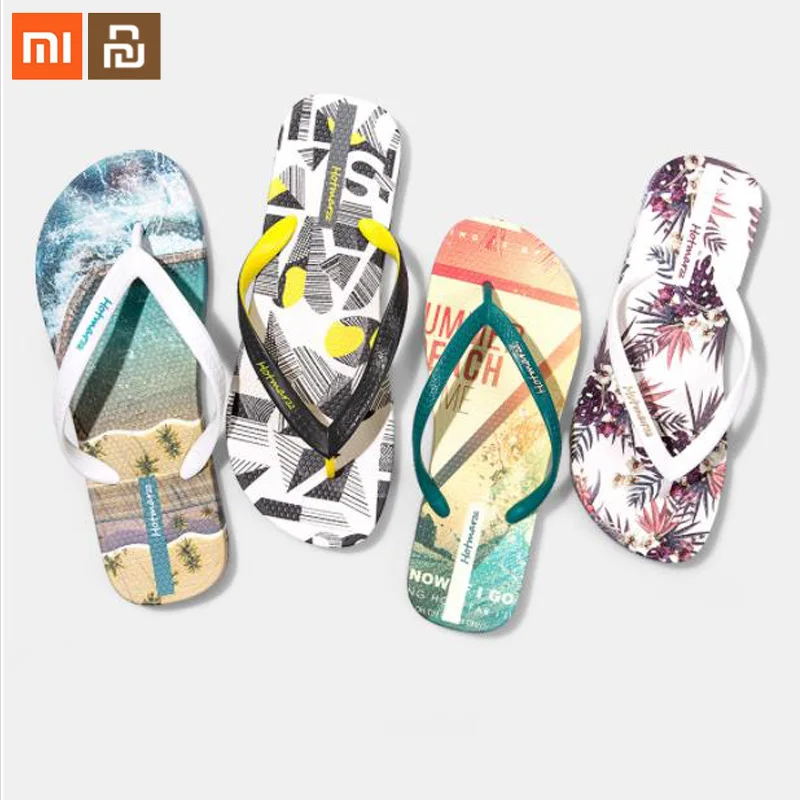 Original Xiaomi mijia seaside casual flip-flops fashion printing green PVC insoles for men and women slippers smart home
Original Xiaomi mijia seaside casual flip-flops fashion printing green PVC insoles for men and women slippers smart home