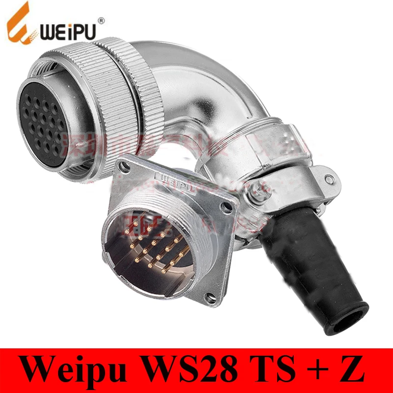 Original WEIPU WS28 2 3 4 7 10 12 16 17 20 24 26 Pin Connector TS Female Angled Sleeve Cable Plug Male Socket Charging Connector
Original WEIPU WS28 2 3 4 7 10 12 16 17 20 24 26 Pin Connector TS Female Angled Sleeve Cable Plug Male Socket Charging Connector
