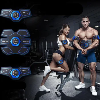 EMS Wireless Muscle Stimulator Trainer USB Rechargeable Fitness Abdominal Training Home Gym Belly Arm Leg Exercise Gym Equipment
EMS Wireless Muscle Stimulator Trainer USB Rechargeable Fitness Abdominal Training Home Gym Belly Arm Leg Exercise Gym Equipment