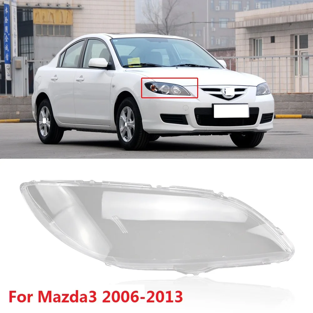 CAPQX 1PCS For Mazda3 Mazda 3 2006-2013 Front Headlamp Lampshade Headlight Waterproof Bright Lamp cover Shade Shell
CAPQX 1PCS For Mazda3 Mazda 3 2006-2013 Front Headlamp Lampshade Headlight Waterproof Bright Lamp cover Shade Shell