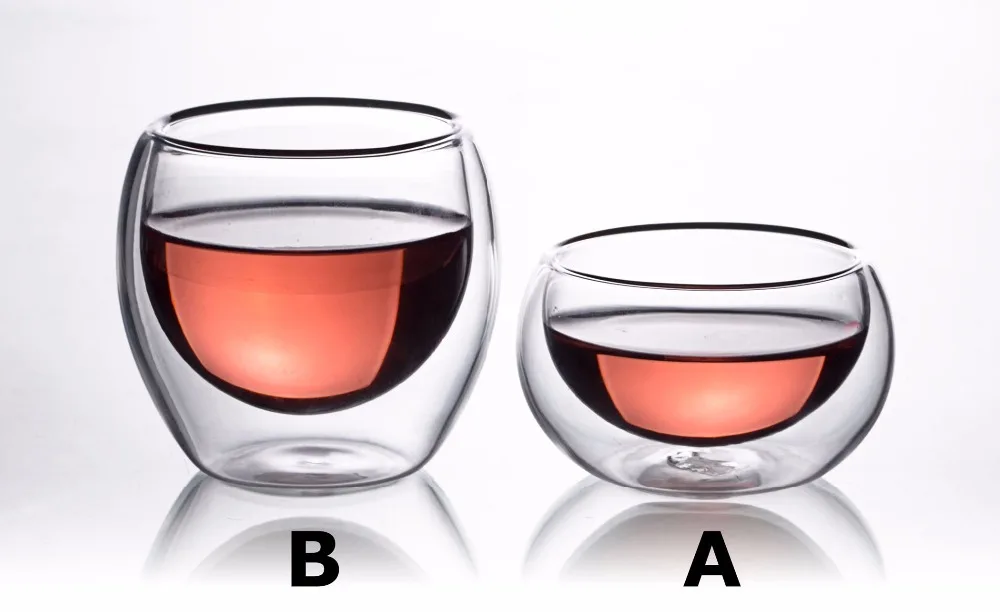 Sized Clear Handmade Heat Resistant Double Wall Glass Mini Kungfu Tea Drink Cups
Sized Clear Handmade Heat Resistant Double Wall Glass Mini Kungfu Tea Drink Cups