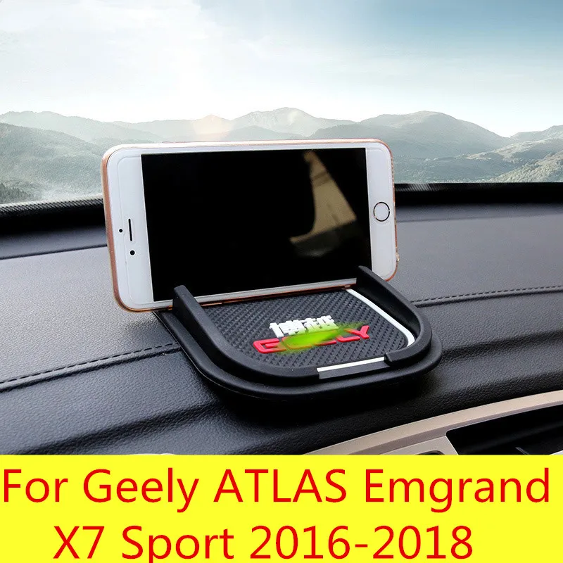 Anti-slip pad mobile phone anti-slip mat instrument panel navigation pad interior For Geely ATLAS Emgrand X7 Sport 2016-2018
Anti-slip pad mobile phone anti-slip mat instrument panel navigation pad interior For Geely ATLAS Emgrand X7 Sport 2016-2018