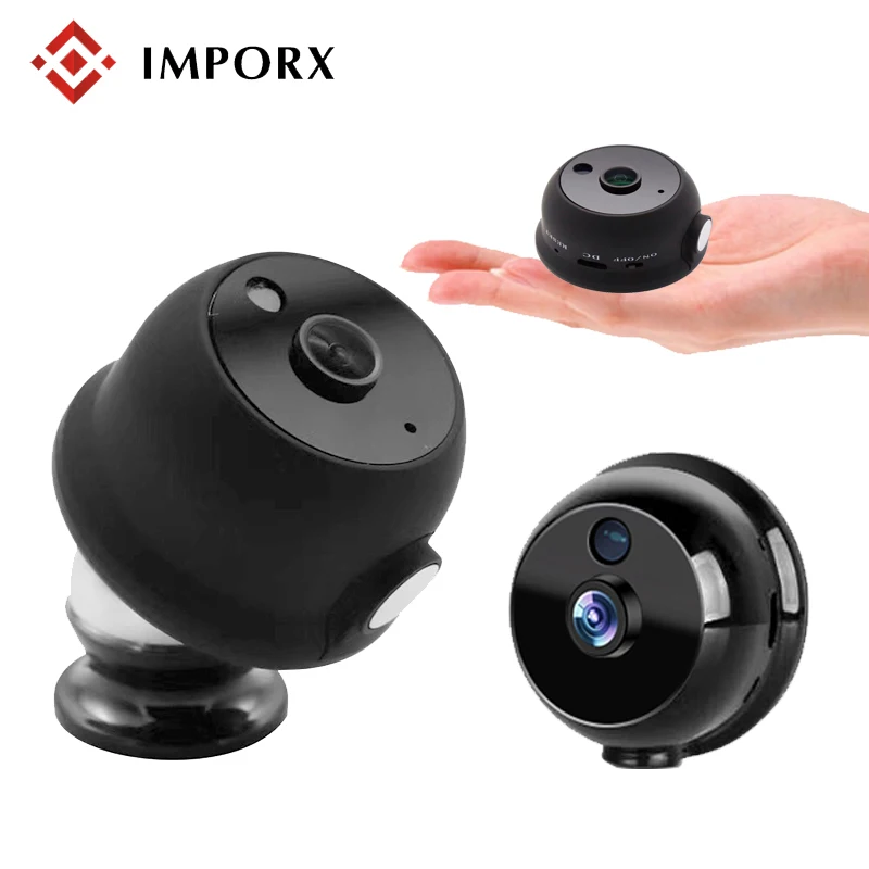 IMPORX 1080P IP Camera Mini HD Home WIFI Wireless Security Surveillance CCTV TF Card DV Video Voice Recorder Digital Cameras
IMPORX 1080P IP Camera Mini HD Home WIFI Wireless Security Surveillance CCTV TF Card DV Video Voice Recorder Digital Cameras