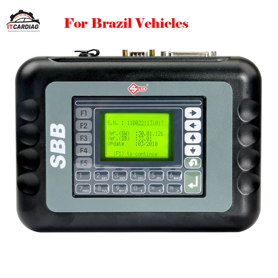 SBB V33.01 Brazil Auto Key Programmer Real Version 30.01.126 SBB 33.01 For G-M Pin Code Immobilizer OBD2 Transponder Brazil
SBB V33.01 Brazil Auto Key Programmer Real Version 30.01.126 SBB 33.01 For G-M Pin Code Immobilizer OBD2 Transponder Brazil