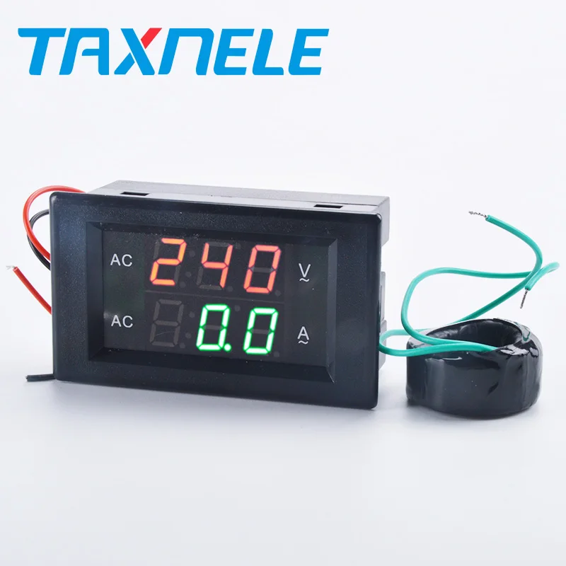 Led Display Volt Amp Meter Digital Voltmeter Ammeter with Transformer AC60-300V 0-100A Panel Voltage Current Meter
Led Display Volt Amp Meter Digital Voltmeter Ammeter with Transformer AC60-300V 0-100A Panel Voltage Current Meter
