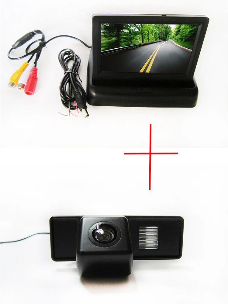 

Color CCD Car Rear View Camera for Benz Vito / Viano with 4.3 Inch foldable LCD TFT Monitor