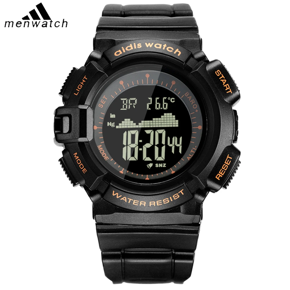2019 Luxury Men's Outdoor Sport Multi-Function Digital Watches 50M Waterproof Pressure Measurement Temperature Measurement Clock 
2019 Luxury Men's Outdoor Sport Multi-Function Digital Watches 50M Waterproof Pressure Measurement Temperature Measurement Clock