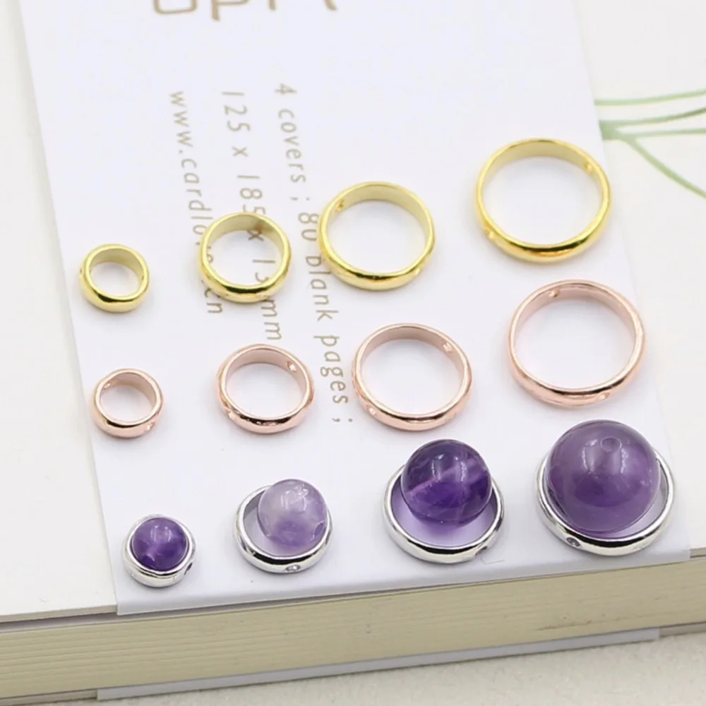 REGELIN 4pcs/lot 925 Sterling Silver Spacer Bead Positioning Circle Jump Rings For Jewelry Making Bead Bracelets DIY Accessories
REGELIN 4pcs/lot 925 Sterling Silver Spacer Bead Positioning Circle Jump Rings For Jewelry Making Bead Bracelets DIY Accessories