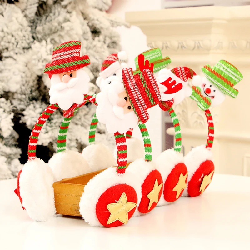 New Earmuffs For Adult Children Christmas Snowman/Santa Claus Winter Warm Earmuffs Ear Christmas Gifts Fur Earmuffs 6A0397
New Earmuffs For Adult Children Christmas Snowman/Santa Claus Winter Warm Earmuffs Ear Christmas Gifts Fur Earmuffs 6A0397