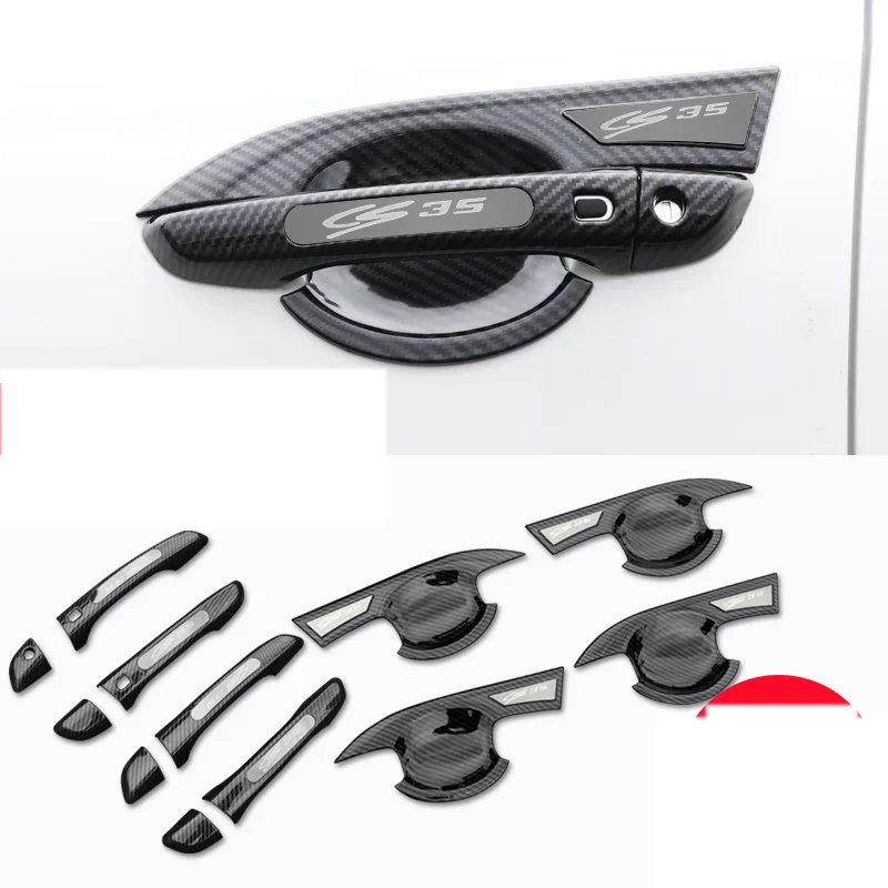 lsrtw2017 carbon fiber abs car door handle trims decoration for changan cs35 plus 2018 2019 2020
lsrtw2017 carbon fiber abs car door handle trims decoration for changan cs35 plus 2018 2019 2020