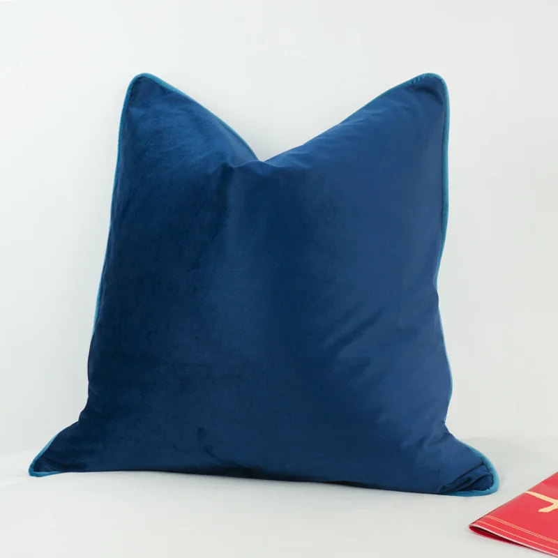 3 Colors Velvet Cushion Cover Deep Sapphire Blue Lake Blue Pillow Case Soft No Balling-up Without Stuffing
3 Colors Velvet Cushion Cover Deep Sapphire Blue Lake Blue Pillow Case Soft No Balling-up Without Stuffing