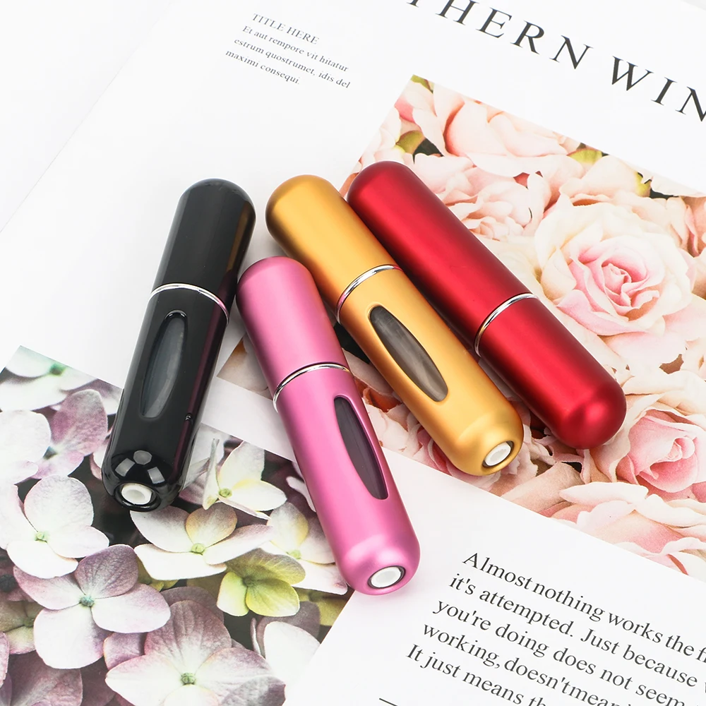 Perfume Spray Bottle 5ml Home Storage Cosmetic Container Aluminum Mini Jar Organization Refillable Spray Atomizer
Perfume Spray Bottle 5ml Home Storage Cosmetic Container Aluminum Mini Jar Organization Refillable Spray Atomizer