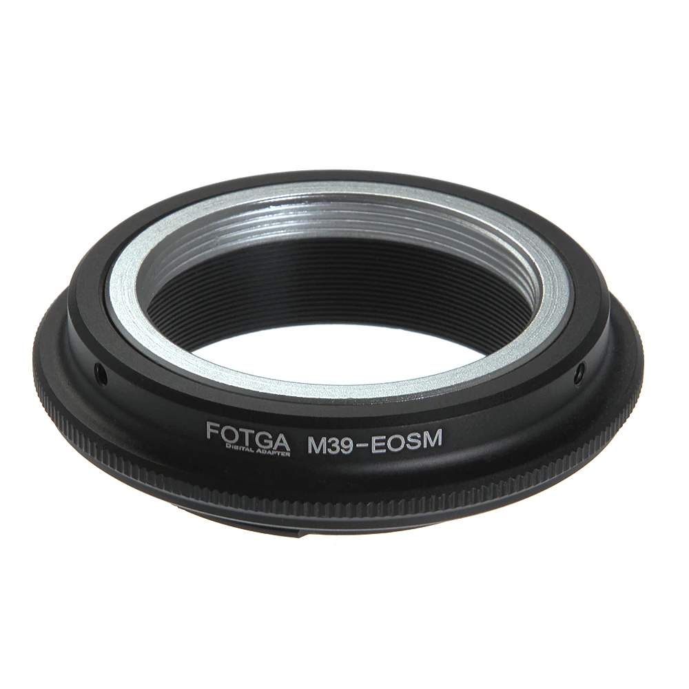 

FOTGA Adapter Ring for Leica M39 L39 Mount Lens to Canon EOS EF M M2 M3 Mirrorless Cameras