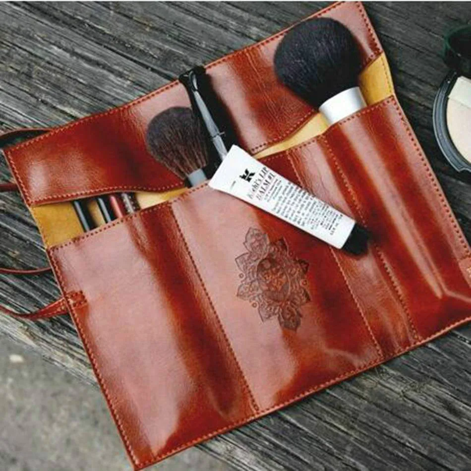 Fashion Women Vintage Cosmetic Bag Twilight Kit Pens Makeup Brushes Bag PU Leather Travel Make Up Bag Toiletry Organizer Holder
Fashion Women Vintage Cosmetic Bag Twilight Kit Pens Makeup Brushes Bag PU Leather Travel Make Up Bag Toiletry Organizer Holder