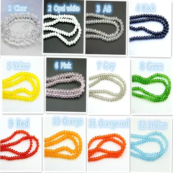 2X3mm/3X4mm Silver Peach High Quality 1000-7500pcs Crystal Faceted Rondelle Glass Bead For Home Decoration Factory Dicrect
2X3mm/3X4mm Silver Peach High Quality 1000-7500pcs Crystal Faceted Rondelle Glass Bead For Home Decoration Factory Dicrect
