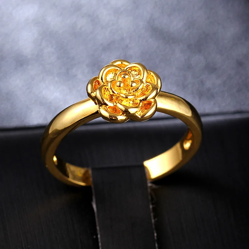 Hollow Camellia Rose Flower Ring Women Gold Stainless Steel Ring Beautiful Daisy For Young Lady Present Gift Jewelry
Hollow Camellia Rose Flower Ring Women Gold Stainless Steel Ring Beautiful Daisy For Young Lady Present Gift Jewelry