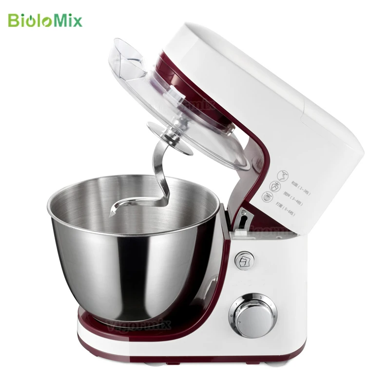 4.2L 6-speed Kitchen Electric Food Stand Mixer Whisk Dough Cream Blender Appliance
4.2L 6-speed Kitchen Electric Food Stand Mixer Whisk Dough Cream Blender Appliance