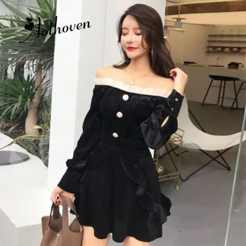 2 Piece Set Velvet Women Suit Autumn Office Long Sleeve Slash Neck Tops and Mini Ruffle Skirt Crop Top and Skirt Set Vestidos
2 Piece Set Velvet Women Suit Autumn Office Long Sleeve Slash Neck Tops and Mini Ruffle Skirt Crop Top and Skirt Set Vestidos