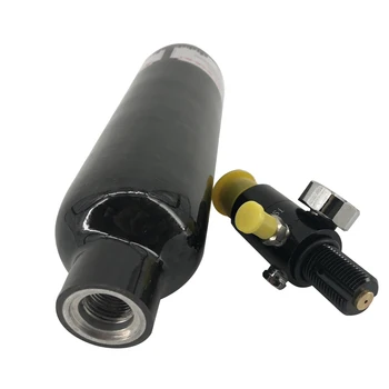 

AC303561 for Air Rifle PCP Paintball Airforce HPA Cylinder 0.35L GB Air Tank 300bar 4500psi M18*1.5 Thread with Pcp regulator