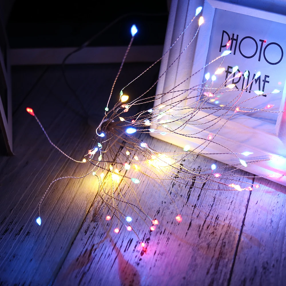 Hanging String Light 100LEDs DIY firework Copper Fairy Garland christmas lights outdoor Twinkle Lights Wedding Party Home Decor
Hanging String Light 100LEDs DIY firework Copper Fairy Garland christmas lights outdoor Twinkle Lights Wedding Party Home Decor