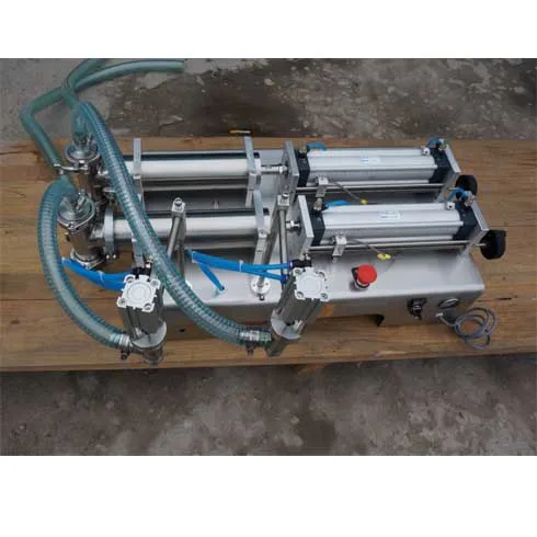 Filling machine double nozzle Liquid large Rotary Valve quantitative filling and packaging equipment range 10-300ml
Filling machine double nozzle Liquid large Rotary Valve quantitative filling and packaging equipment range 10-300ml