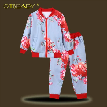 New Spring Autumn Girls Pink Red Long Sleeve Cute Suit Kids Teens Flower Clothes Floral Girls Suit Girls Clothing Set Sportswear
New Spring Autumn Girls Pink Red Long Sleeve Cute Suit Kids Teens Flower Clothes Floral Girls Suit Girls Clothing Set Sportswear