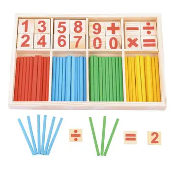 Montessori Toys Math Educational Wooden Toys for Children Early Learning Puzzle Kids Number Counting Sticks Teaching Aids
Montessori Toys Math Educational Wooden Toys for Children Early Learning Puzzle Kids Number Counting Sticks Teaching Aids