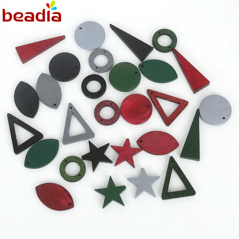 Beautiful Charms Different Size 4 colors 10/20pcs/bag Fashion Wood Charm For DIY Earring Necklace Jewelry Findings Making
Beautiful Charms Different Size 4 colors 10/20pcs/bag Fashion Wood Charm For DIY Earring Necklace Jewelry Findings Making