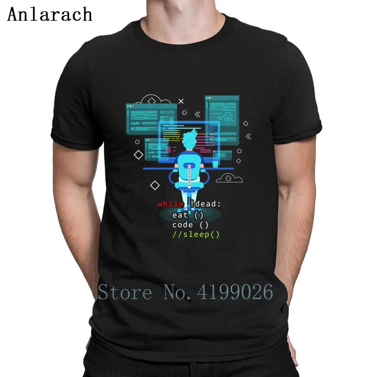 Programmer Eat Sleep Code Repeat T Shirt Fit Round Neck Spring Autumn Printing Custom Tshirt Clothing Letter Popular Trendy
Programmer Eat Sleep Code Repeat T Shirt Fit Round Neck Spring Autumn Printing Custom Tshirt Clothing Letter Popular Trendy