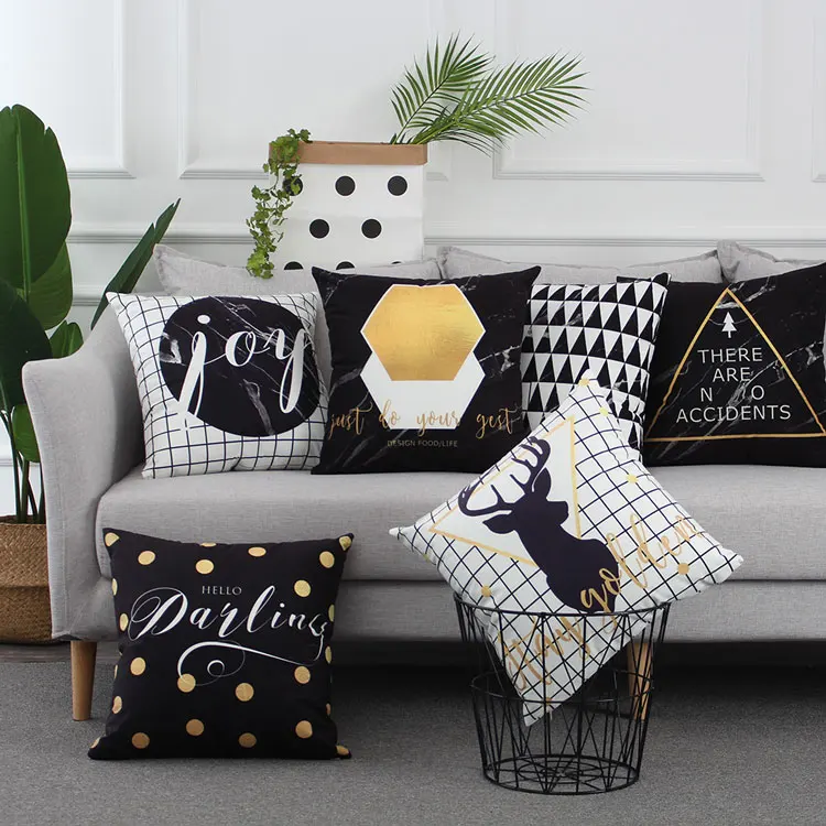 Nordic Style Linen Cushions Decorative Pillow Cover Deer Grey Black Throw Pillows Case Geometric Cushions Cover for Sofa 45x45
Nordic Style Linen Cushions Decorative Pillow Cover Deer Grey Black Throw Pillows Case Geometric Cushions Cover for Sofa 45x45