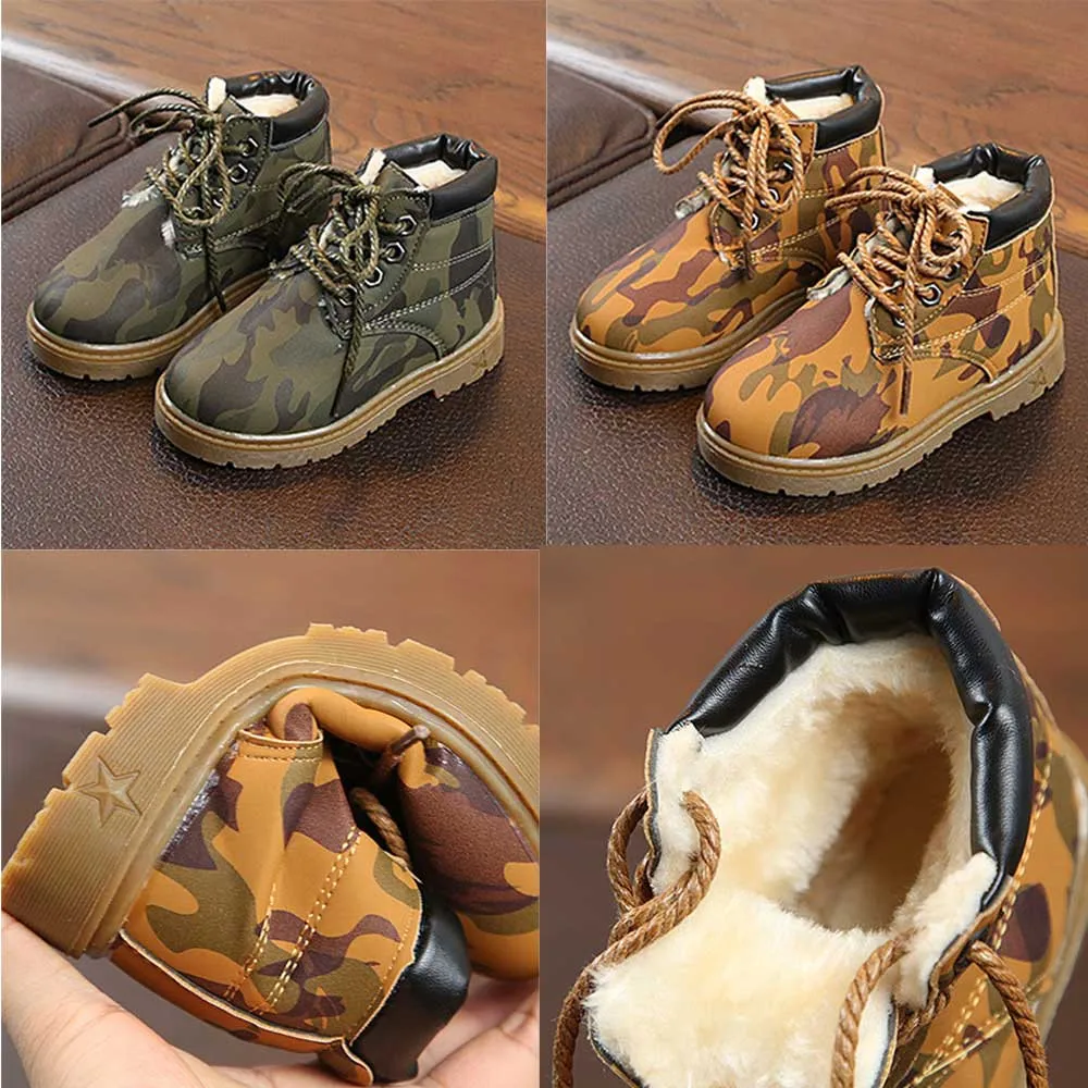 MUQGEW Shoes For Girls Boys Winter Kids Camouflage Toddler Girls Boys Winter Snow Boots Martin Boots Warm Shoes
MUQGEW Shoes For Girls Boys Winter Kids Camouflage Toddler Girls Boys Winter Snow Boots Martin Boots Warm Shoes