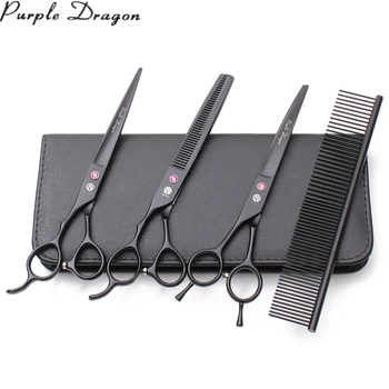 Left-Hand 7" Stainless Animal Sicssors Dog Curved Scissors Straight Scissors Thinning Shears Professional Pet Scissors Kit Z3006
Left-Hand 7" Stainless Animal Sicssors Dog Curved Scissors Straight Scissors Thinning Shears Professional Pet Scissors Kit Z3006