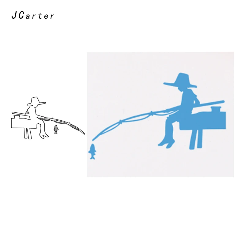 JCarter A Fishing Person Metal Cutting Dies for Scrapbooking DIY Embossing Folder Cards Photo Template Stencil Handmade Album
JCarter A Fishing Person Metal Cutting Dies for Scrapbooking DIY Embossing Folder Cards Photo Template Stencil Handmade Album