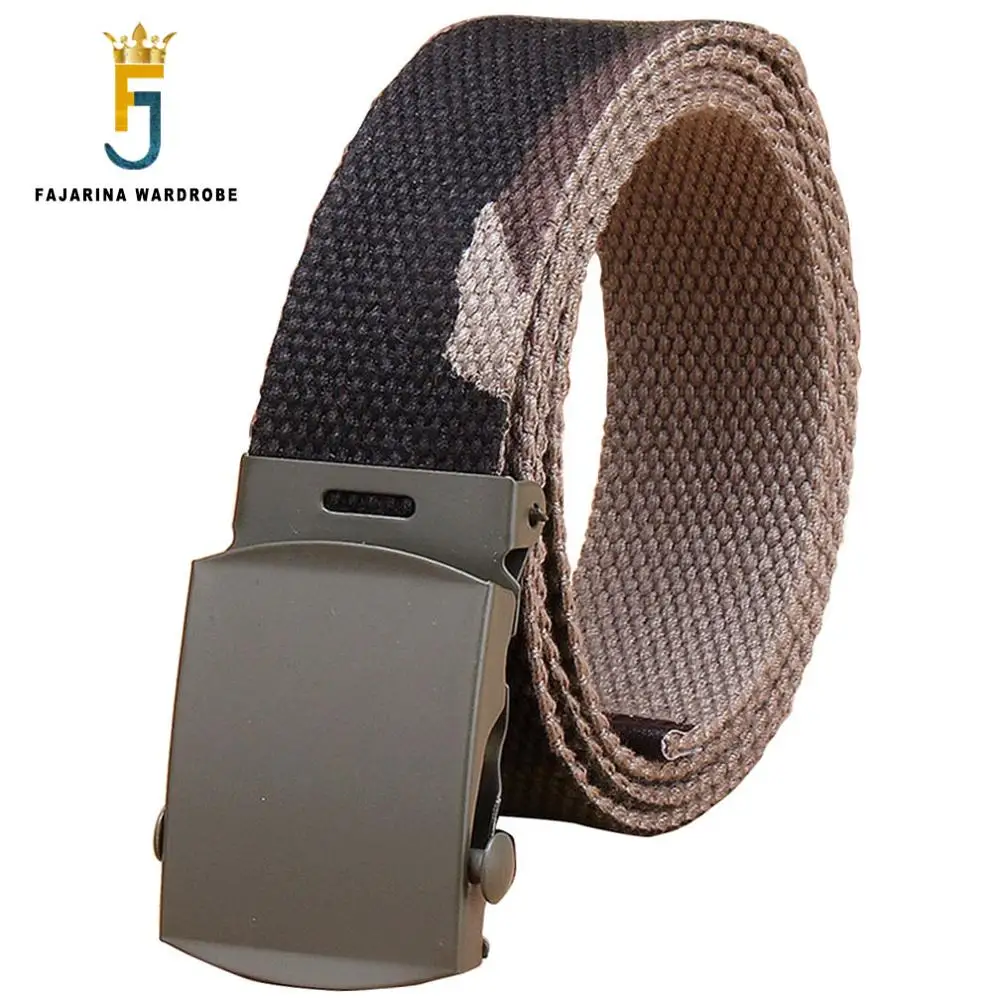 FAJARINA Unisex Quality Military Style Leisure Canvas Belt Automatic Buckle Tactics Customized Belts for Men 32mm Width CBFJ0049
FAJARINA Unisex Quality Military Style Leisure Canvas Belt Automatic Buckle Tactics Customized Belts for Men 32mm Width CBFJ0049