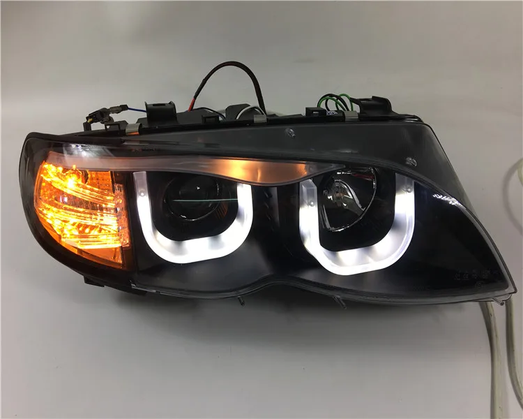 Qirun Angel eye+headlight assembly with Projector Lens for BMW 3 series E46 318i 320i 323i 325i 328i 330i 2002-2004
Qirun Angel eye+headlight assembly with Projector Lens for BMW 3 series E46 318i 320i 323i 325i 328i 330i 2002-2004