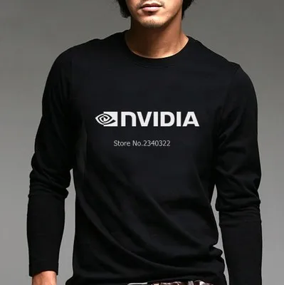 New autumn spring NVIDIA T-shirt long sleeve car fans cotton full sleeve T shirt