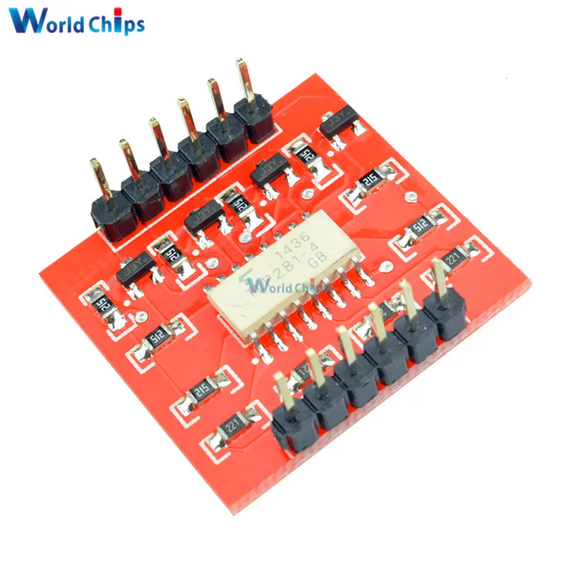 TLP281 4-Channel Opto-isolator IC Module For Arduino Expansion Board High And Low Level Optocoupler Isolation 4 Channel
TLP281 4-Channel Opto-isolator IC Module For Arduino Expansion Board High And Low Level Optocoupler Isolation 4 Channel