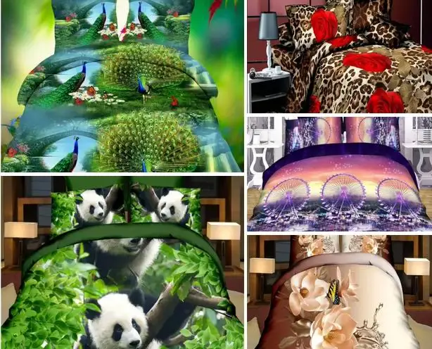 New 3D bedding sets Home Textiles 4Pcs bedclothes sets jogo de cama King size reactive print duvet cover/ bed sheet/ pillowcase
New 3D bedding sets Home Textiles 4Pcs bedclothes sets jogo de cama King size reactive print duvet cover/ bed sheet/ pillowcase
