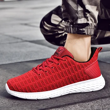 2019 New Running Shoes Mesh Ultralight Men Shoes Summer Breathable Solid Men Sneakers Big Size 36-48 Designer Trainers
2019 New Running Shoes Mesh Ultralight Men Shoes Summer Breathable Solid Men Sneakers Big Size 36-48 Designer Trainers